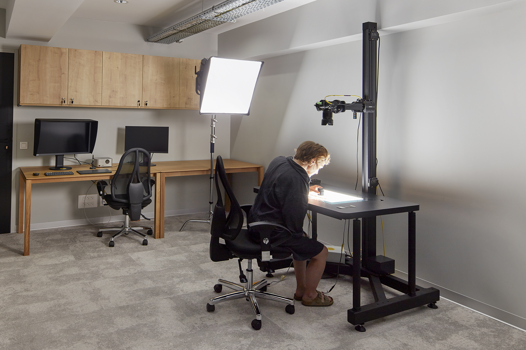 Le Scanlab de l'Atelier © Frédéric Delangle, Paris, 2025