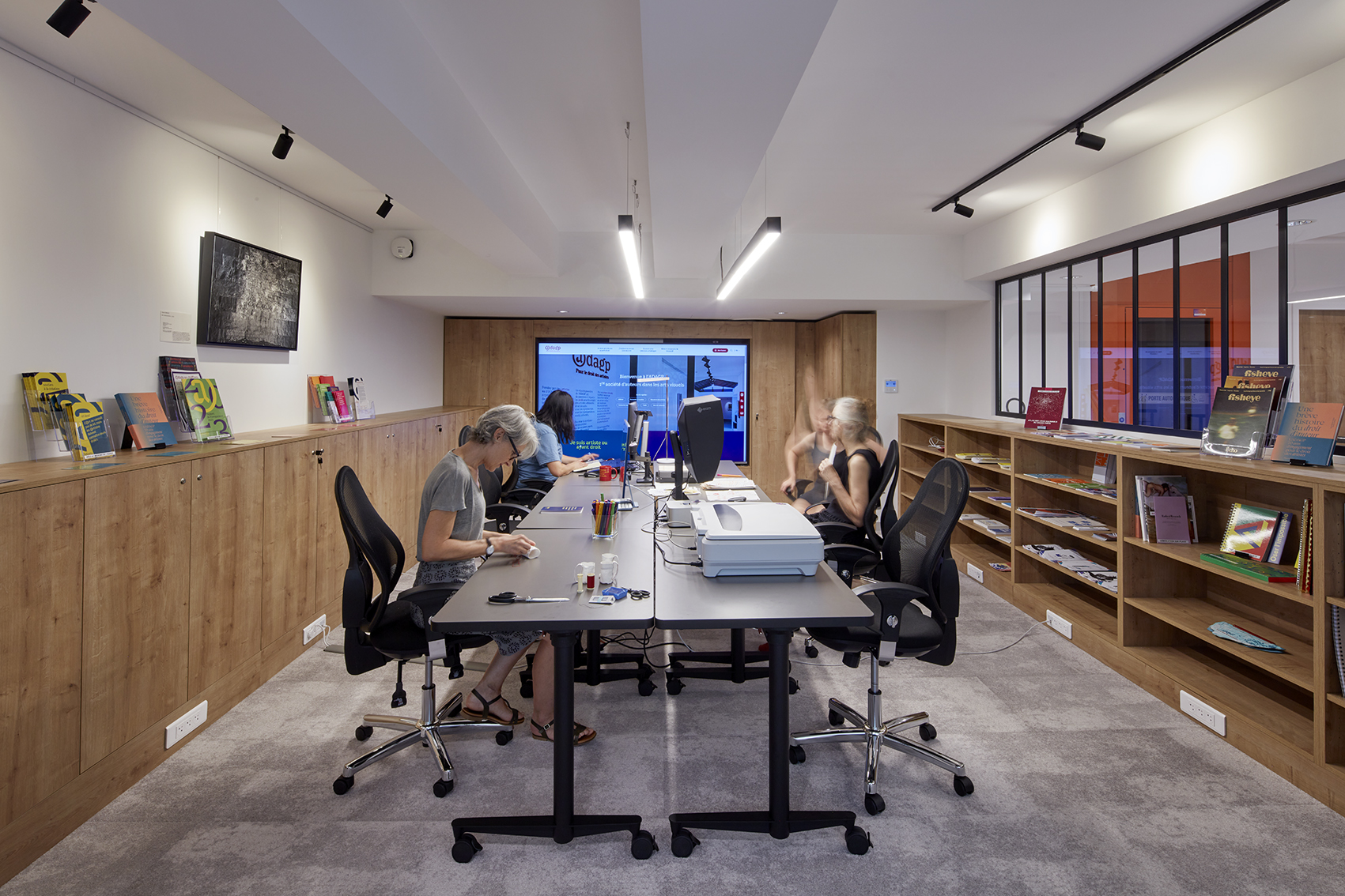 Atelier de l'ADAGP © Frédéric Delangle, Paris, 2025