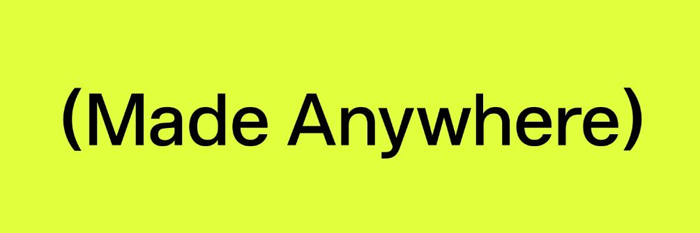 logo made anywhere
